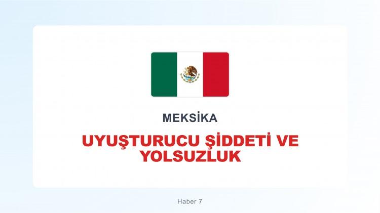 <p><span style="color:#B22222"><strong>MEKSİKA</strong></span></p>
