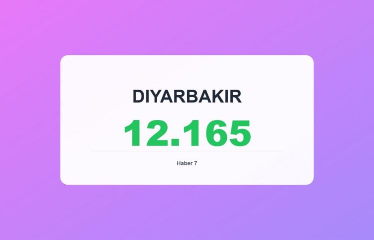 <p><span style="color:#B22222"><strong>DİYARBAKIR</strong></span></p>
