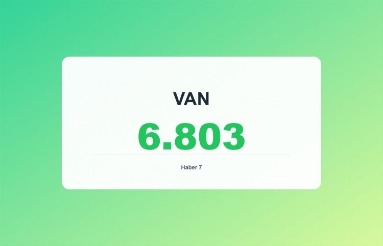 <p><span style="color:#B22222"><strong>VAN</strong></span></p>
