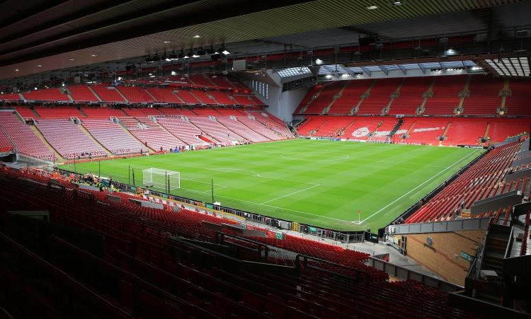 <p>2- ANFIEL STADYUMU</p>

<p>* Kapasite: 61 bin</p>

<p>* Takım: Liverpool</p>

<p>* Konum: Liverpool (İngiltere)</p>
