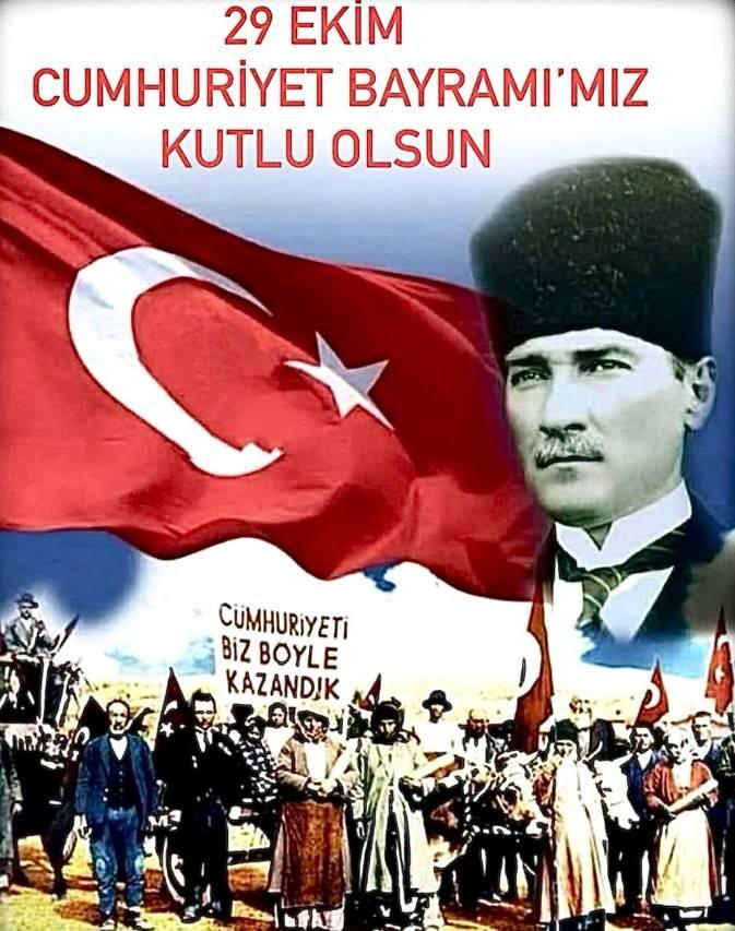 <p><span style="color:#FF0000"><strong>TÜRKAN ŞORAY</strong></span></p>
<p><strong>Türk sinemasının bir diğer efsane ismi Türkan Şoray, paylaşımına "Mustafa Kemal Atatürk’ün,<br />
Kurtuluş Savaşı’nın ardından bizlere armağan ettiği “Cumhuriyet”ulusumuzun yarınlarının garantisi, sonsuza kadar yaşatalım ve coşkuyla kutlayalım</strong></p>