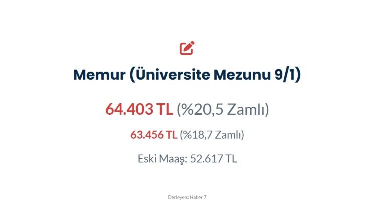 <p><span style="color:#B22222"><strong>MEMUR (ÜNİVERSİTE MEZUNU)</strong></span></p>
