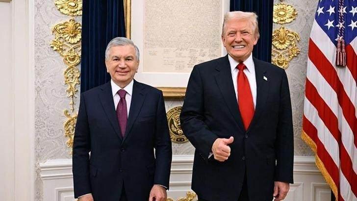 <p>ABD ile Özbekistan arasında ticaret ve ekonomi anlaşması imzalandığını belirten Trump, Özbekistan'ın gelecek 3 yılda kritik mineraller, havacılık, otomotiv parçaları, altyapı, tarım, enerji ve kimyasallar, bilgi teknolojileri ve diğer önemli Amerikan sektörlerinde yaklaşık 35 milyar dolarlık satın alma ve yatırım gerçekleştireceğini ve bu rakamı gelecek 10 yılda ise 100 milyar doların üzerine çıkaracağını aktardı.</p>

<p> </p>
