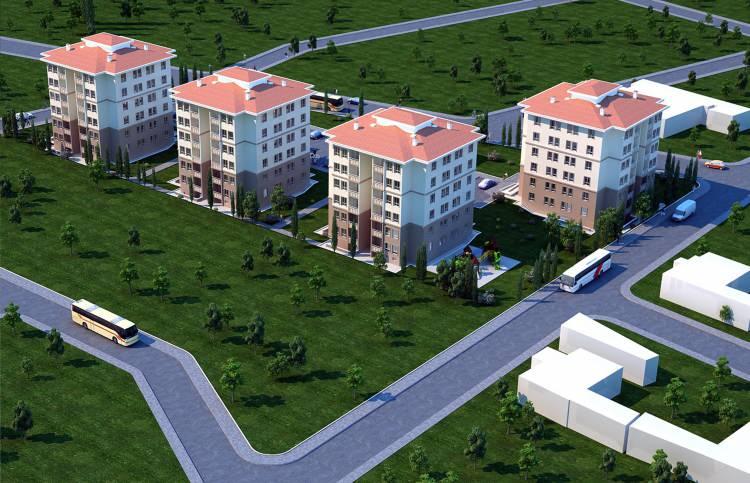 <p>Gürsu:<span style="color:#A52A2A"><strong><em> 300 konut.</em></strong></span></p>
