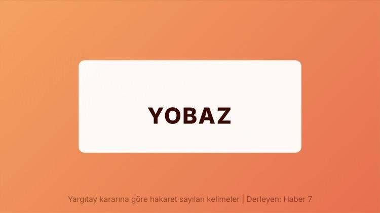 <p><span style="color:#B22222"><strong>YOBAZ</strong></span></p>
