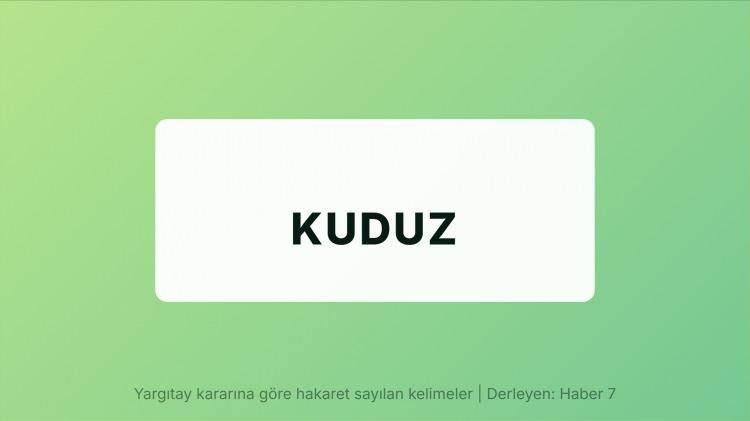 <p><span style="color:#B22222"><strong>KUDUZ</strong></span></p>
