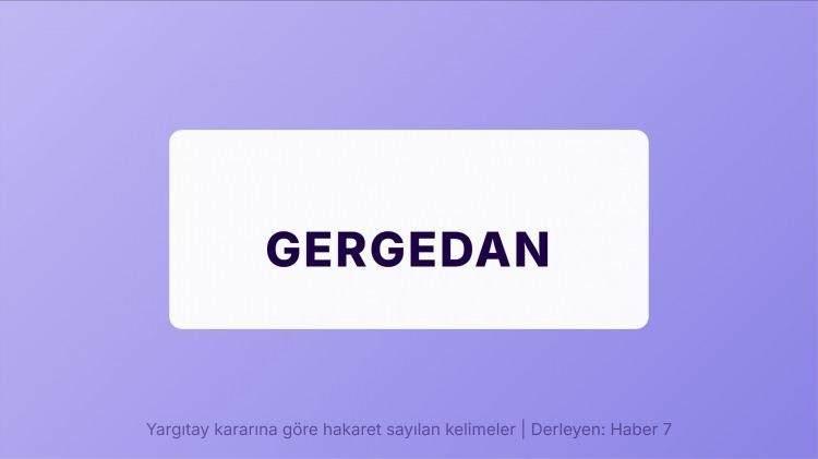 <p><span style="color:#B22222"><strong>GERGEDAN</strong></span></p>
