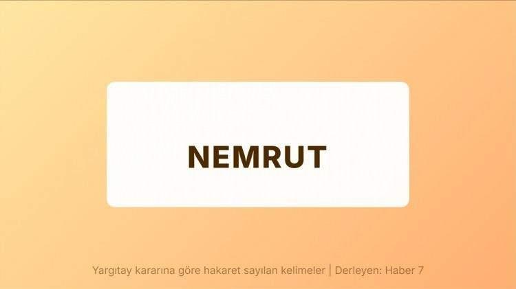 <p><span style="color:#B22222"><strong>NEMRUT</strong></span></p>
