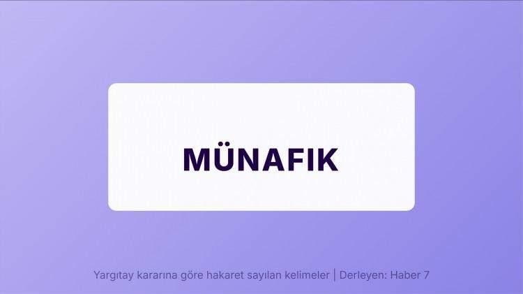 <p><span style="color:#B22222"><strong>M&Uuml;NAFIK</strong></span></p>
