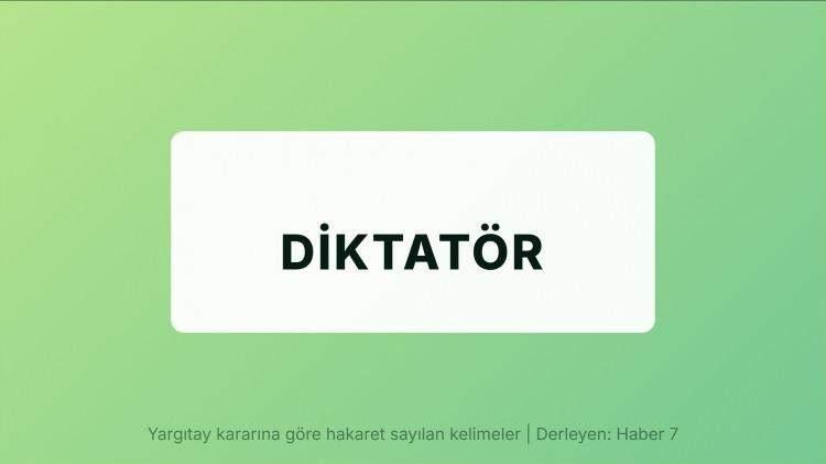<p><span style="color:#B22222"><strong>DİKTAT&Ouml;R</strong></span></p>
