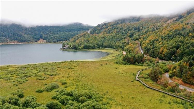 <p><span style="color:#B22222"><strong>19. BOLU -</strong></span></p>

<p> </p>

<p>Abant Gölü</p>
