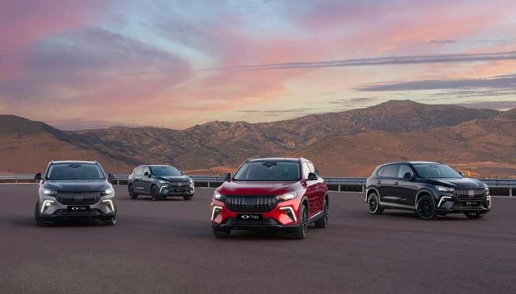 <p>Togg'un dijital platformu Trumore üzerinden 7 Ekim'de siparişe açılan T10X 4More Obsidiyen ve T10F 4More, 435 beygir güç ve 700 Nm tork üreten çift motorlu yapısıyla üstün bir performans sunuyor.</p>

<p> </p>
