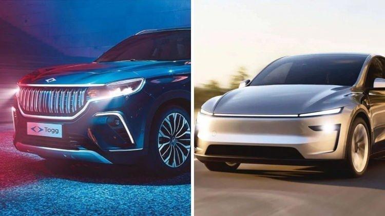 <p><span style="color:#B22222"><strong>ELEKTRİKLİ OTOMOBİLDE TESLA TOGG REKABETİ</strong></span></p>

<p> </p>

<p> </p>

<p>Türkiye’de elektrikli otomobil pazarında kıyasıya rekabet yaşanıyor. Elon Musk’ın Tesla’sı ile yerli üretim Togg’un satış rakamları arasındaki fark sadece 60 adet oldu.</p>
