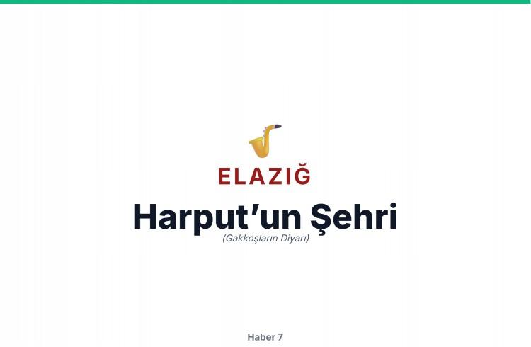 <p><span style="color:#B22222"><strong>ELAZIĞ</strong></span></p>
