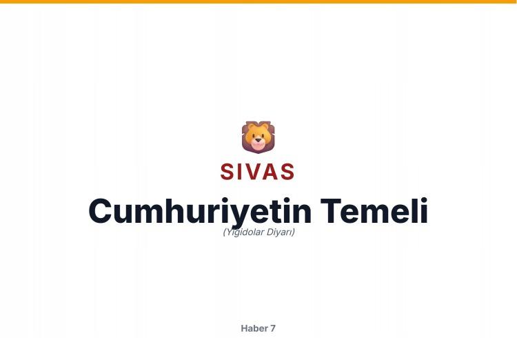 <p><span style="color:#B22222"><strong>SİVAS</strong></span></p>
