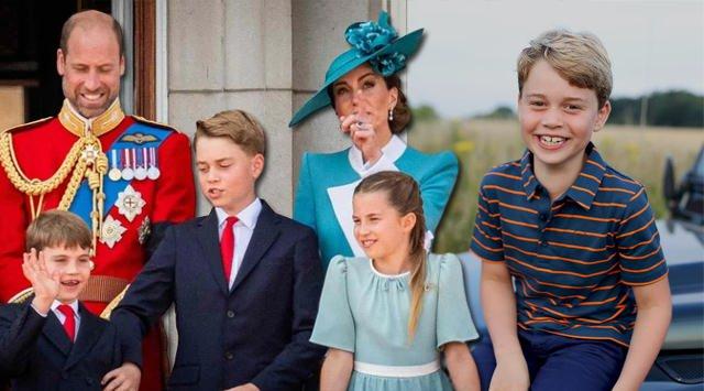 Ergenlik çağındaki Prens George kraliyet yasaklarına başkaldırıyor! Prens William açıkladı
