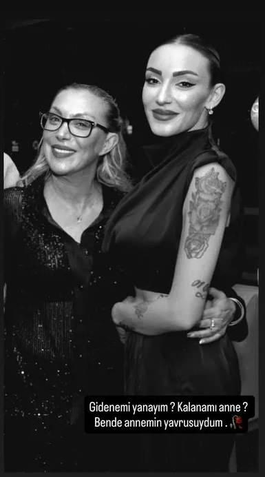 <p>Tuğyan Ülkem Gülter geçen günlerde de annesiyle olan bir fotoğrafını paylaşarak, "Gidene mi yanayım, kalana mı anne? Ben de annemin yavrusuydum" demişti.</p>
