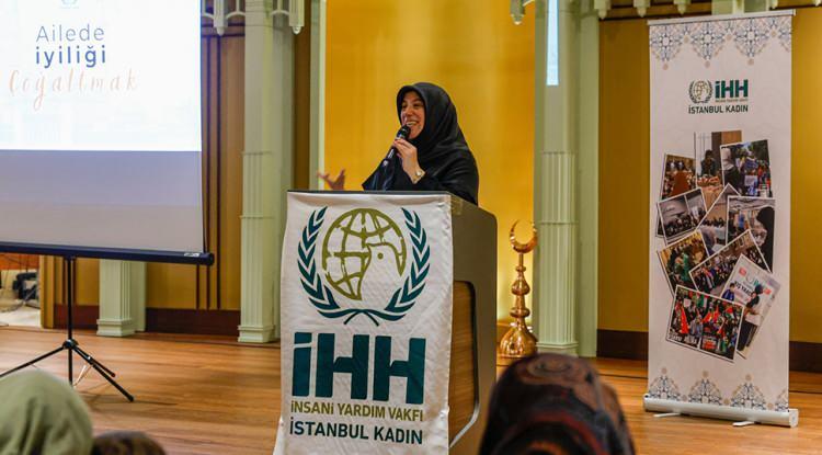 İHH Kadın Teşkilatı'ndan 'Ailede İyiliği Çoğaltmak' Semineri ve Hayır Çarşısı