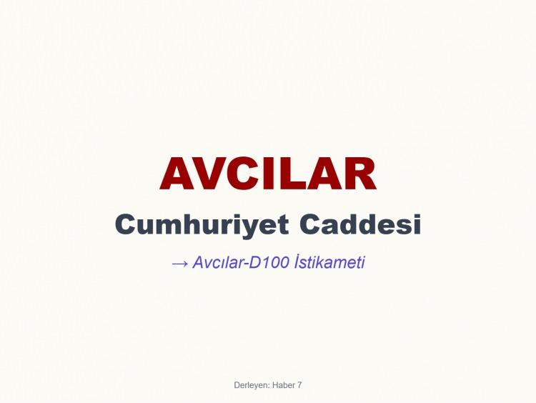 <p><span style="color:#B22222"><strong>AVCILAR</strong></span></p>
