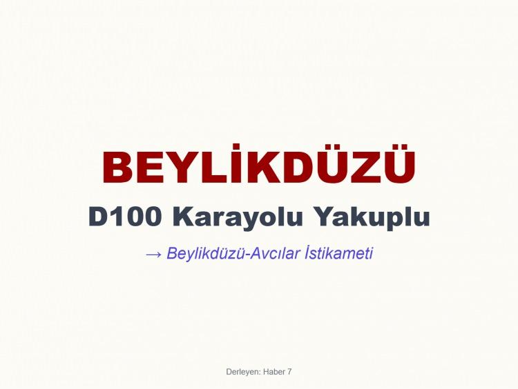 <p><span style="color:#B22222"><strong>BEYLİKD&Uuml;Z&Uuml;</strong></span></p>

