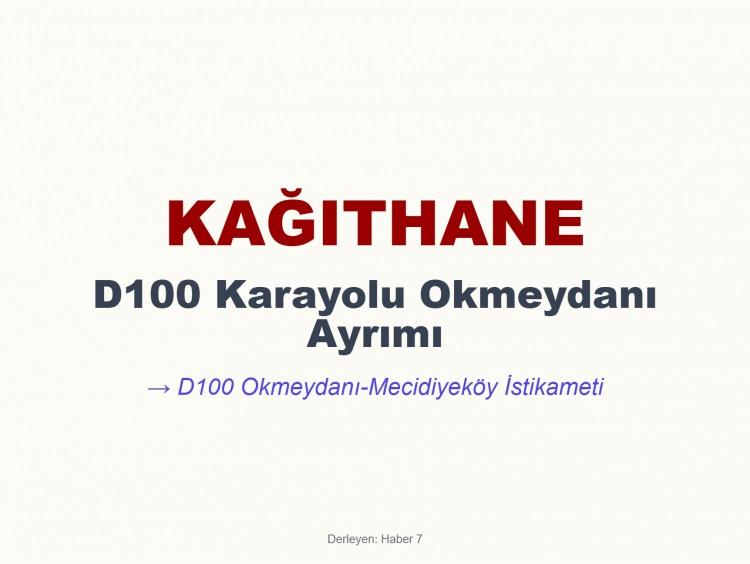 <p><span style="color:#B22222"><strong>KAĞITHANE</strong></span></p>
