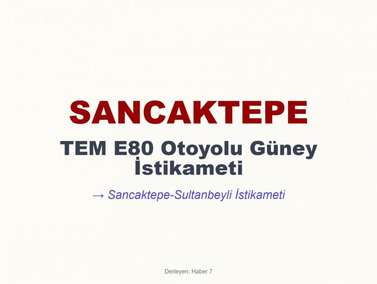 <p><span style="color:#B22222"><strong>SANCAKTEPE</strong></span></p>
