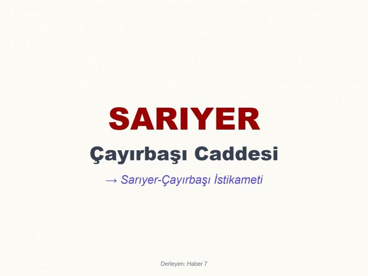 <p><span style="color:#B22222"><strong>SARIYER</strong></span></p>
