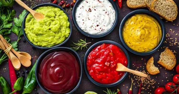 <p><span style="color:#800080"><strong>4- Açıkta bekleyen soslar (mayonez, ketçap, yoğurt sos)</strong></span></p>

<p>Isınan soslarda toksin üreten bakteriler çoğalacağı için bu tür mekanlardan yiyecek içecek temin etmek oldukça risklidir.</p>
