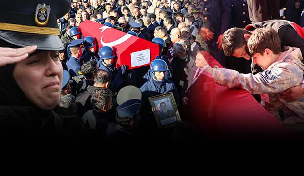 <p>Azerbaycan-Gürcistan sınırında düşen askeri kargo uçağında şehit olan askerlerimiz memleketlerinde son yolculuklarına uğurlandı.</p>
