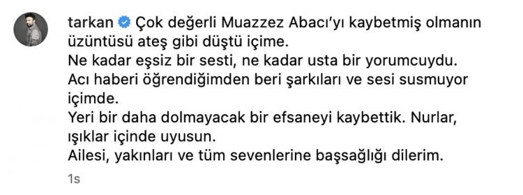 <div>Tarkan</div>

<div> </div>
