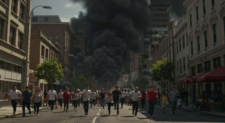 <p><span style="color:#B22222"><strong>7)  DUMAN YANİ DUHAN ALAMETİ</strong></span></p>

<p> </p>

<p>İnsanların üzerine çökecek bir dumanın geleceği belirtilmiştir.</p>
