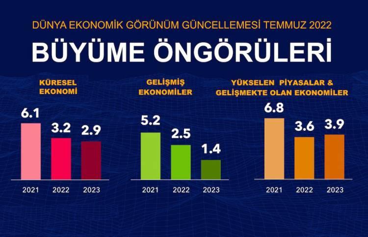 <p><span style="color:#B22222"><strong>KÜRESEL GÖRÜNÜM ZAYIFLIYOR</strong></span></p>
