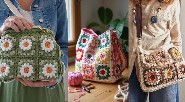 Örgü ve tığ i̇şi çanta modelleri!