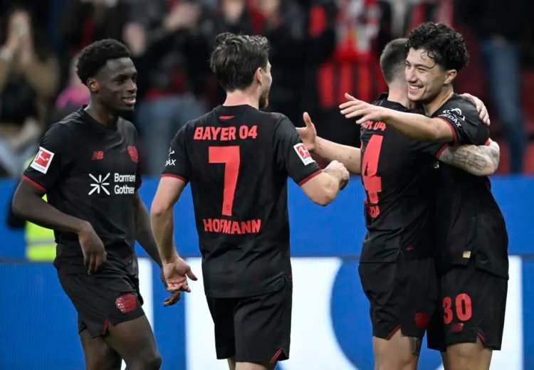 <p>8- Bayer Leverkusen</p>

<p>​</p>
