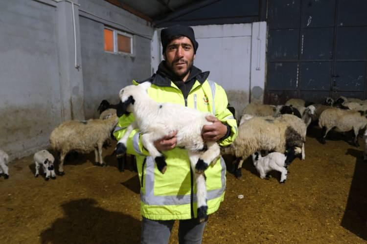 <p>Erzincan'ın Tercan ilçesine bağlı Kargın beldesinde küçükbaş hayvancılık yapan üretici Adem Şimşek, Tarım ve Orman Bakanlığı'ndan aldığı yüzde <span style="color:#A52A2A"><em><strong>50 hibe desteğiyle 500 hayvan kapasiteli bir çiftlik kurmayı başardı.</strong></em></span> Şimşek yaşadığı süreci anlatarak ilham oldu. </p>

