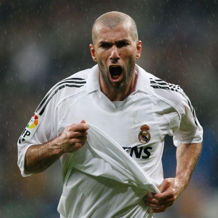 <p>9. Zinedine Zidane</p>
