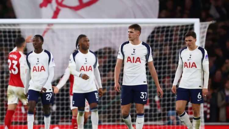 <p>23- Tottenham</p>
