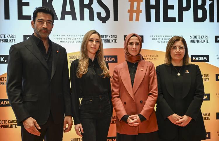 KADEM "Şiddete Karşı Hep Birlikte" kampanyasını başlattı!