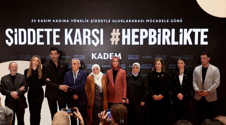 KADEM’den güçlü mesaj: Şiddete karşı mücadelede Ünlüler de sahada