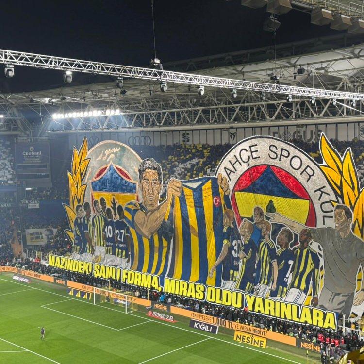 <p>Taraftarların yaptığı koreografide şu ifadeler yer aldı:</p>
