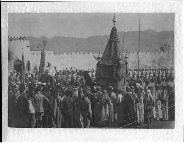 <p>Son Surre-i H&uuml;mayun Alayı 28 Eyl&uuml;l 1917&rsquo;de Medine&rsquo;de</p>

<p>&nbsp;</p>
