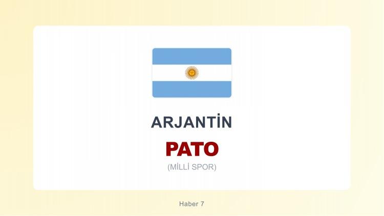 <p><span style="color:#B22222"><strong>ARJANTİN</strong></span></p>
