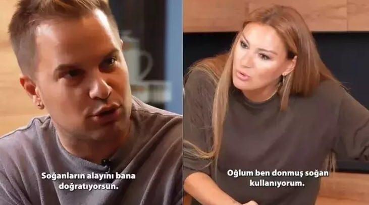 <p><strong>Çiftin doğal halleri ve uyumu, izleyenleri gülümsetti.</strong></p>
