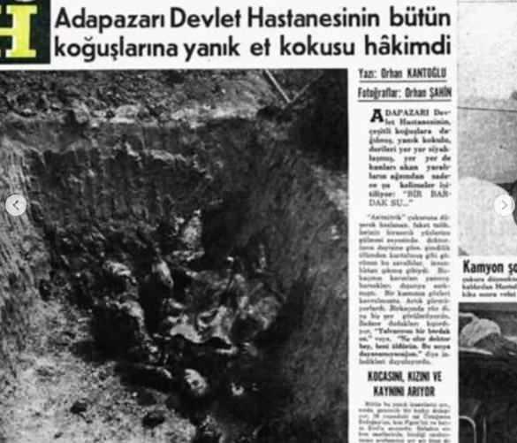 <p><span style="color:#B22222"><strong>YOLCULAR SU SANIP KEZZABA BASTI </strong></span></p>

<p> </p>

<p>Otobüsü terk eden 25 yolcunun ayakları yerdeki asit sebebiyle erimeye başlayınca yolcular acılarını dindirmek için su-kezzap karışımının içine girdiler ve 18 yolcu asidin içinde eriyerek feci şekilde hayatını kaybetti.</p>
