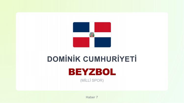 <p><span style="color:#B22222"><strong>DOMİNİK CUMHURİYETİ</strong></span></p>
