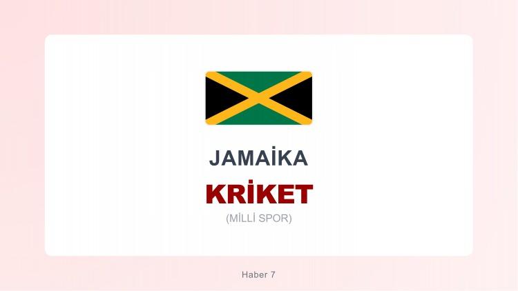 <p><span style="color:#B22222"><strong>JAMAİKA</strong></span></p>
