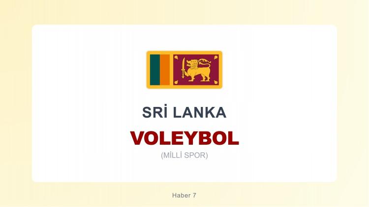 <p><span style="color:#B22222"><strong>SRİ LANKA</strong></span></p>
