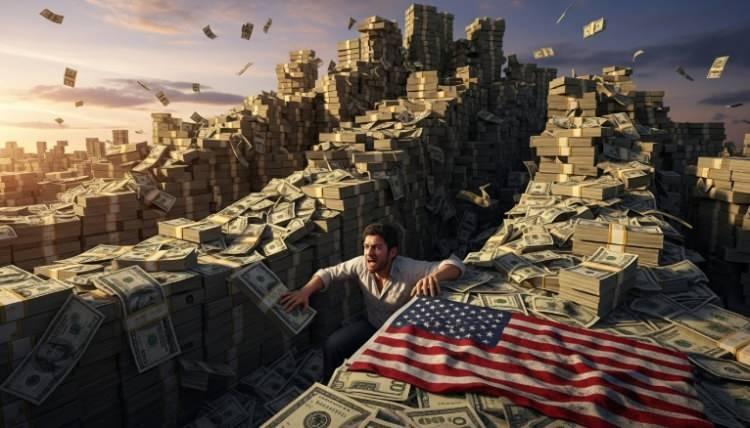 <p>ABD'nin hangi ülkeye borcu olduğu tek tek ortaya çıktı. Adeta borç batağında olan ABD dünyanın çoğu ülkeye bağlı kalmış durumda...</p>
