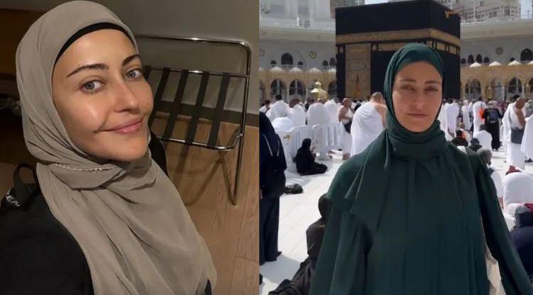 Best Model birincisi Tuğba Melis Türk Umre'de: Adının sırrını kutsal topraklarda itiraf etti