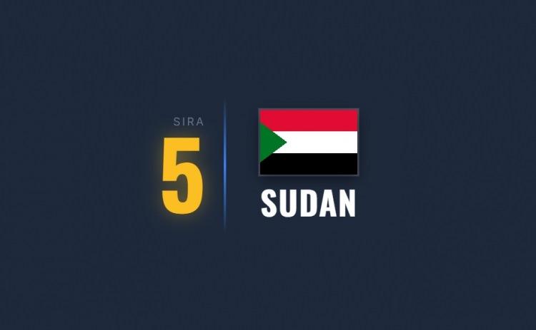<p><span style="color:#B22222"><strong>5)&nbsp; SUDAN</strong></span></p>

<p>&nbsp;</p>

<p>Ordu ile paramiliter g&uuml;&ccedil;ler arasındaki i&ccedil; savaş ciddi insani krize neden oluyor.</p>
